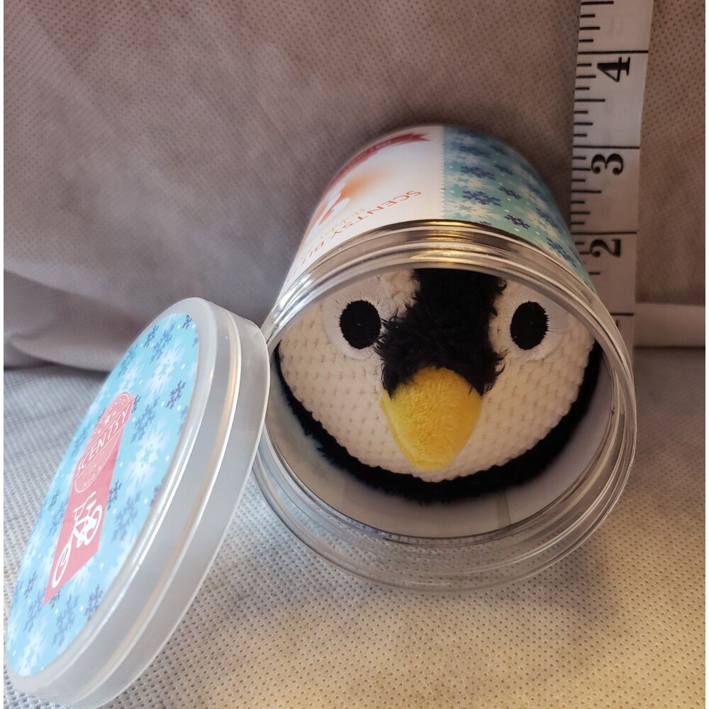 Scentsy Bitty Buddy Penguin Plush Very Merry Cranberry Holiday Mystery 4” 2020